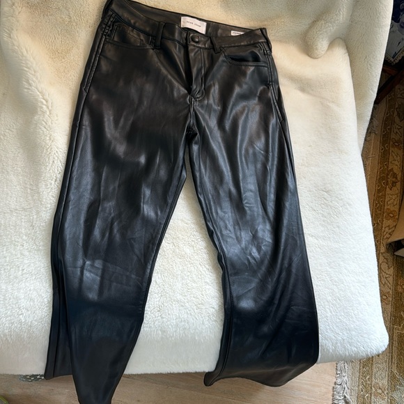 Size 27 Dear John leather pants/jeans - Picture 1 of 2
